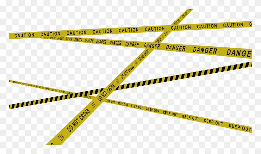 1280x720 Mmd Caution Tapes Dl - Piece Of Tape PNG
