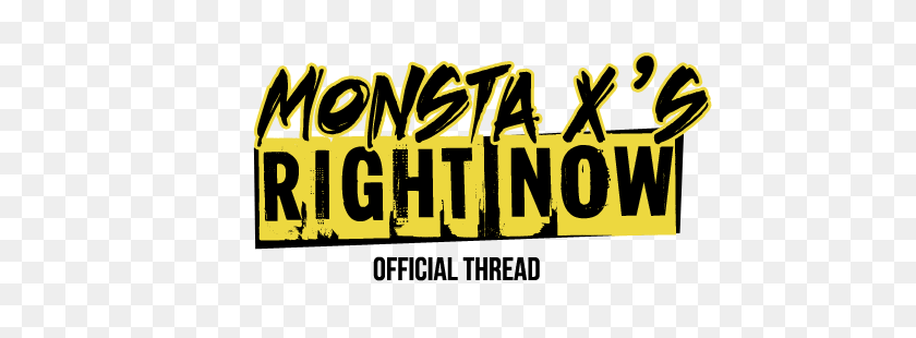 500x250 Mnet Monsta X's Right Now Official Thread - Logotipo De Monsta X Png
