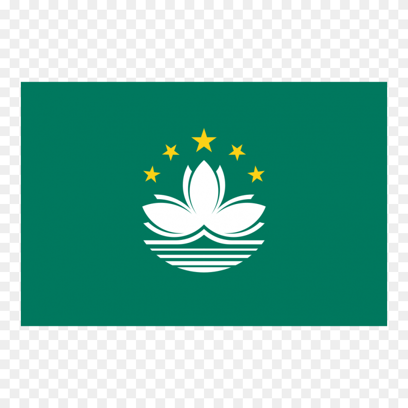 1024x1024 Mo Macau Sar China Flag Icon - China Flag PNG
