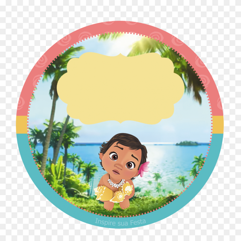 Moana Baby Personalizados Gratuitos Inspire Sua Festa Moana Bebe Png Stunning Free Transparent Png Clipart Images Free Download