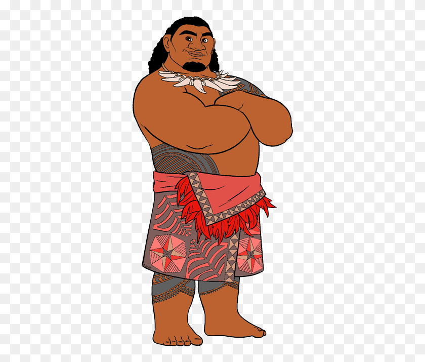 322x655 Moana Clip Art Disney Clip Art Galore - Moana Characters PNG