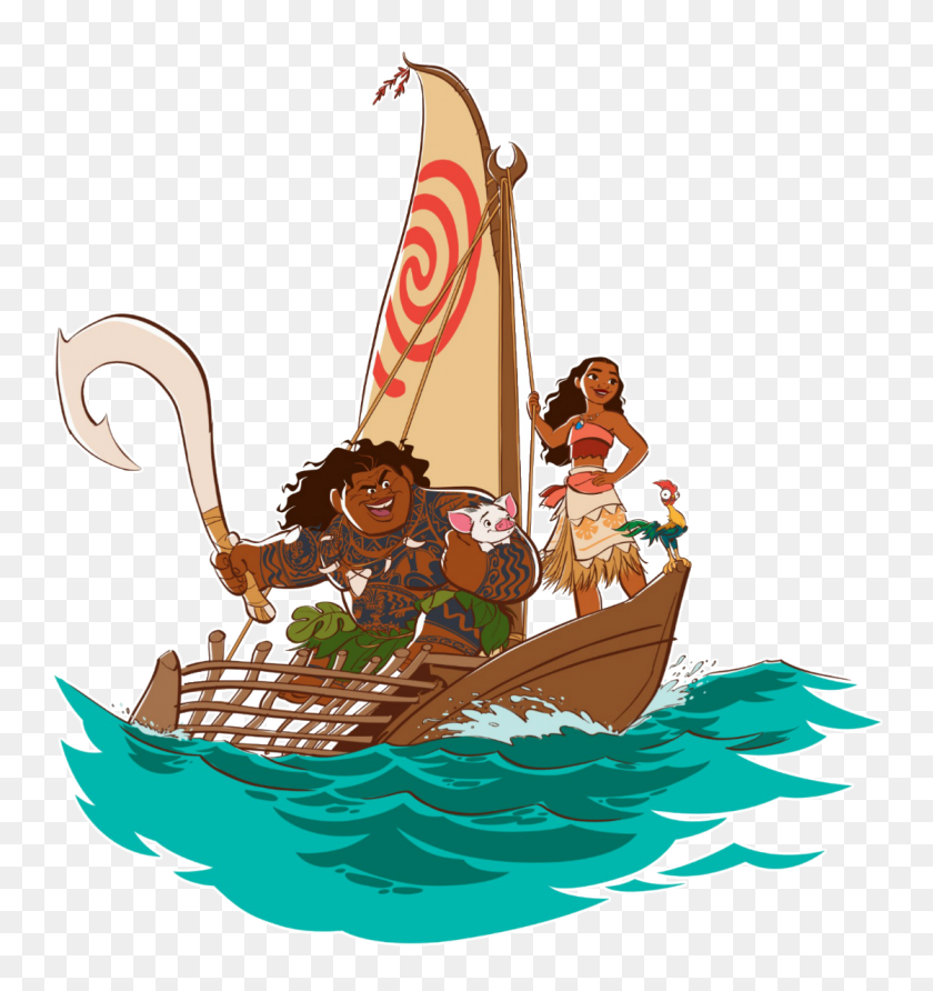 Moana Maui Moana Boat Clipart Stunning Free Transparent Png Clipart Images Free Download