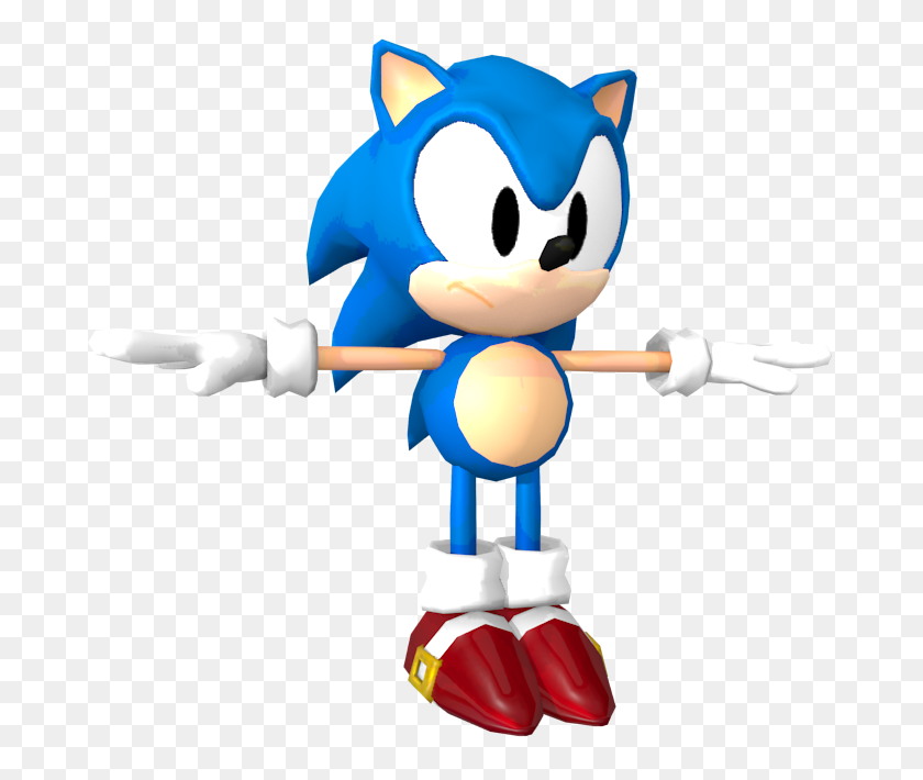 750x650 Mobile - Classic Sonic PNG