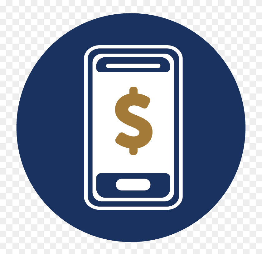 753x755 Mobile Banking Services - Online Banking Clipart