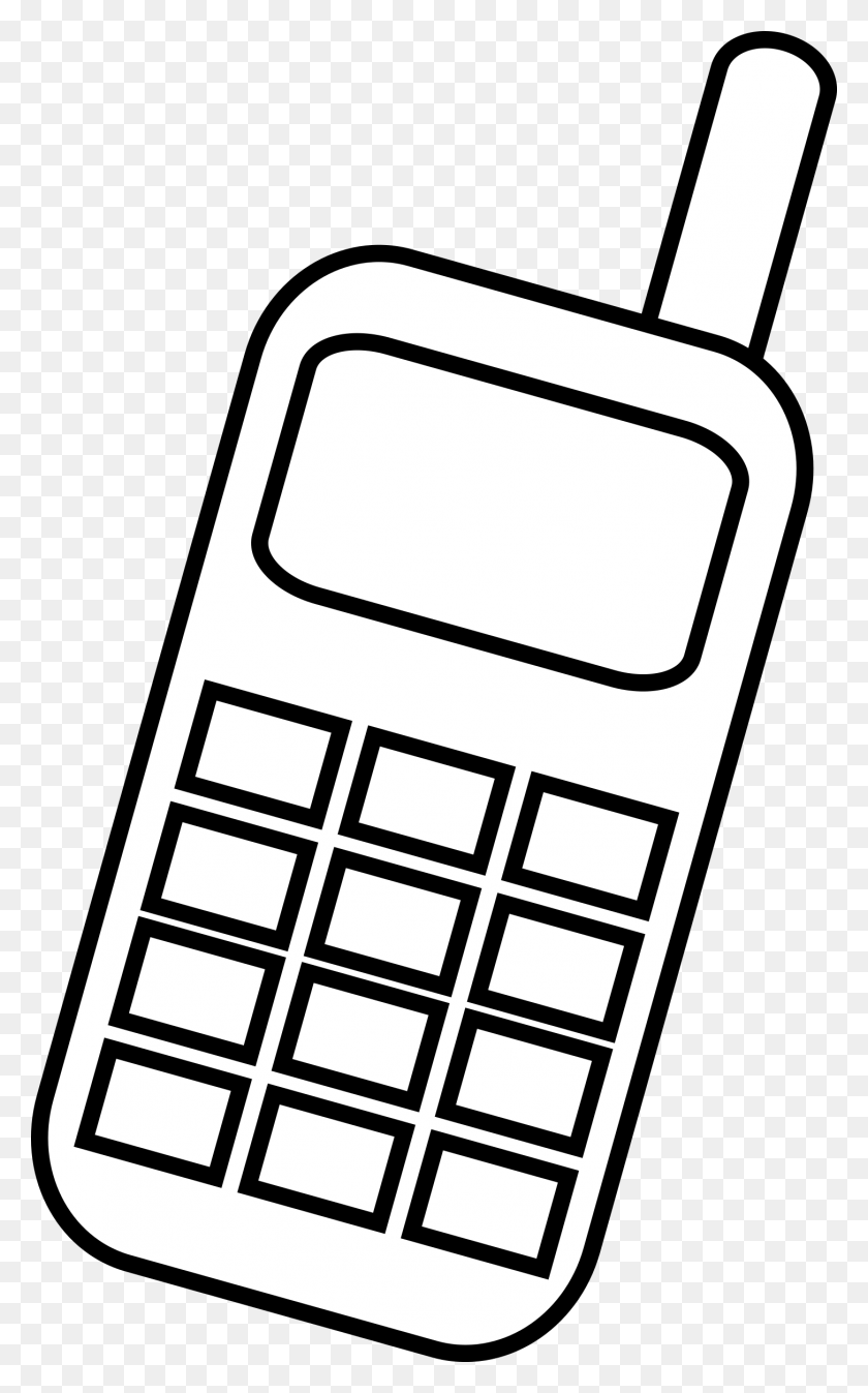 1454x2400 Mobile Cellphone Vector Clipart Image - Phone Clipart Free