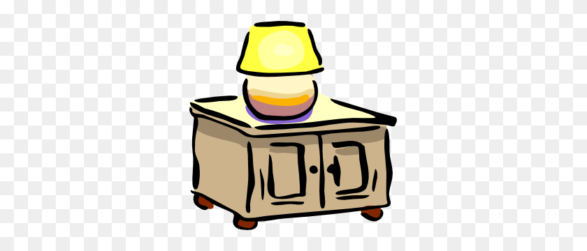 297x300 Mobile Clip Art - Nightstand Clipart