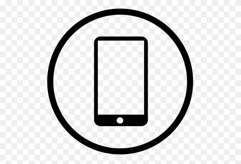 512x512 Аутентификация Мобильного Телефона, Мобильный Телефон, Значок Социальных Сетей - Черно-Белый Клипарт В Социальных Сетях
