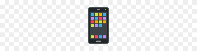 160x160 Teléfono Móvil Emoji En Emojione - Teléfono Emoji Png