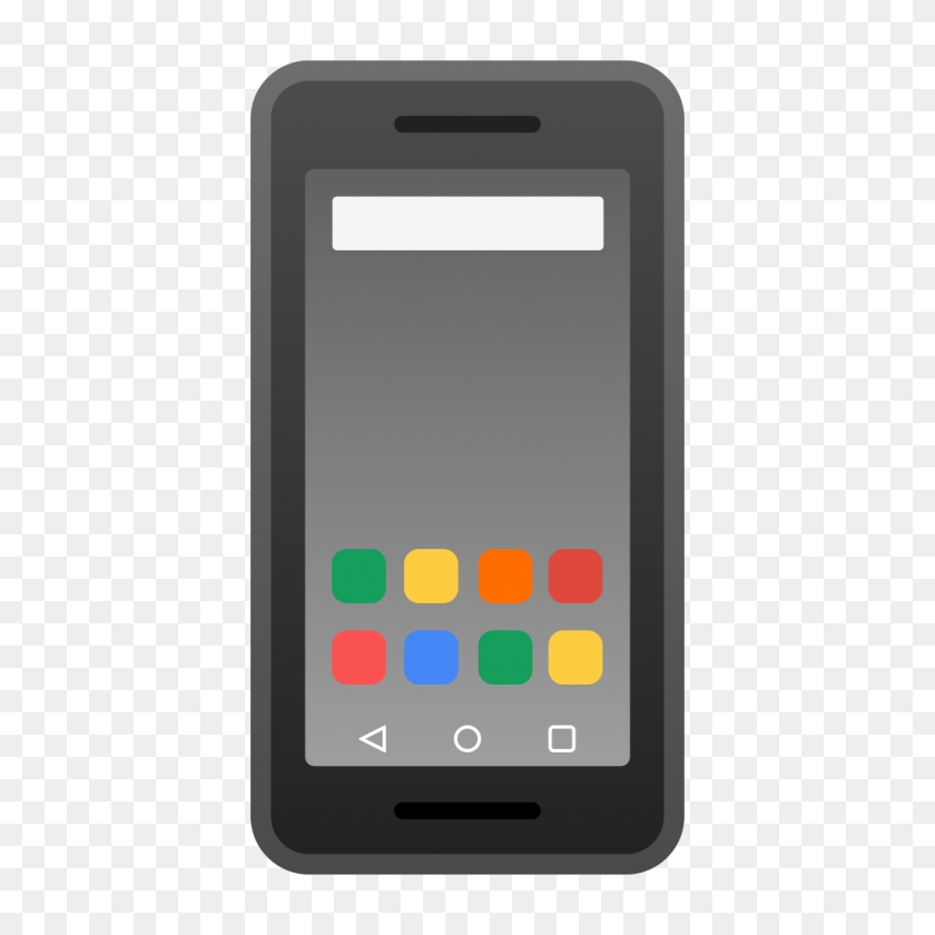 1024x1024 Значок Мобильного Телефона Ното Набор Иконок Объектов Смайликов Google - Значок Мобильного Телефона Png