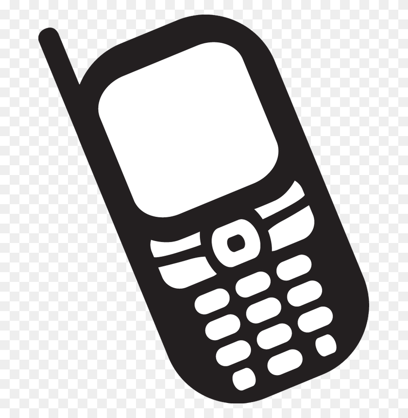 681x800 Мобильный Телефон Социальные Исследования Клипарт, Изучите Картинки - Мобильный Клипарт