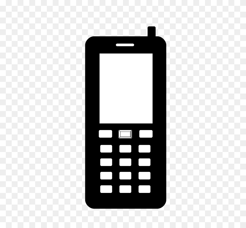 509x720 Mobile Phone Symbol Png Png Image - Phone Symbol PNG