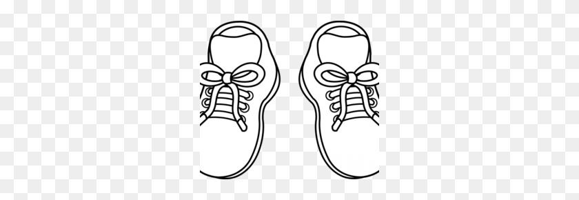 260x230 Moccasin Shoe Clipart - Baby Booties Clipart