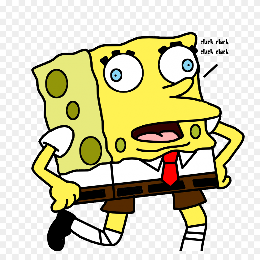 1600x1600 Mocking Spongebob Fanart Mocking Spongebob - Spongebob Meme PNG