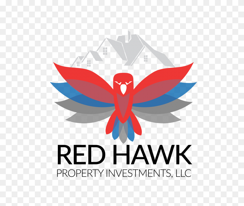 1500x1250 Современный, Смелый Дизайн Логотипа Недвижимости Для Red Hawk Property - Логотип Hawk В Формате Png