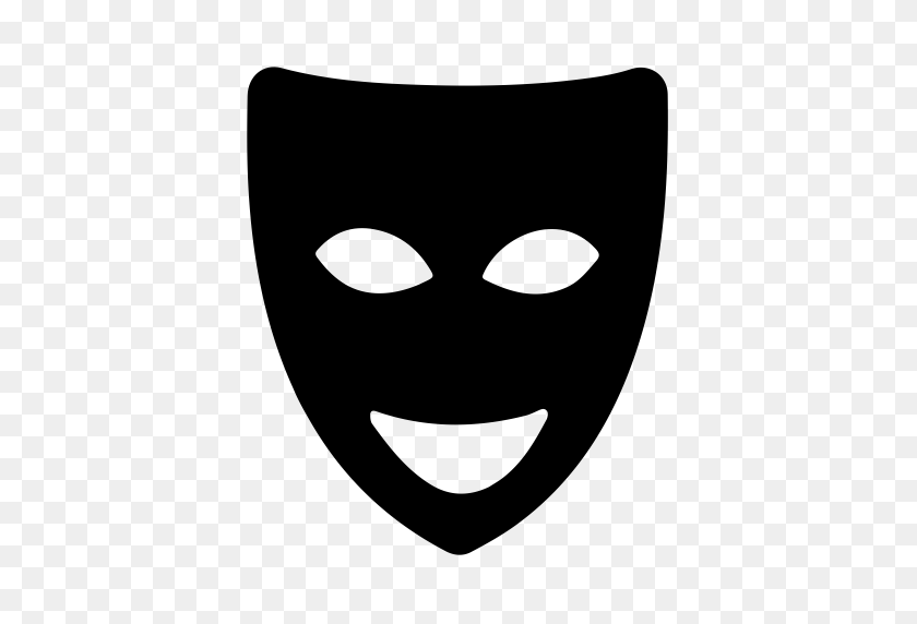 512x512 Modern Drama, Drama, Emotions Icon With Png And Vector Format - Drama Mask PNG