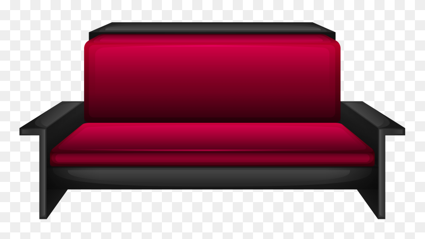 5252x2781 Modern Red Sofa Png - Sofa PNG