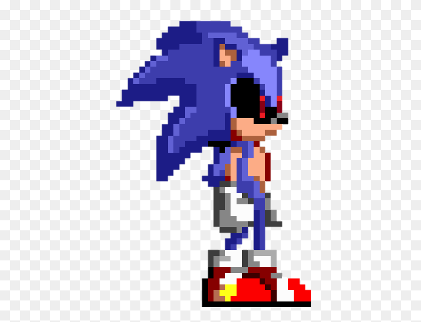 400x583 Modern Sonic Exe Sprite - Sonic Sprite PNG