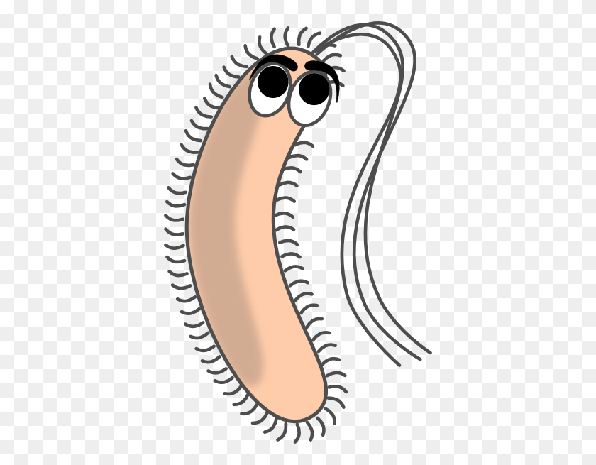 378x595 Modified Funny Bacteria Clip Art - Funny Animal Clipart