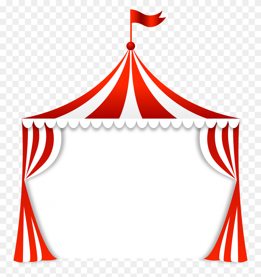1417x1510 Molduras Em Png Tema Circo Festa Layouts - Carnival Clipart