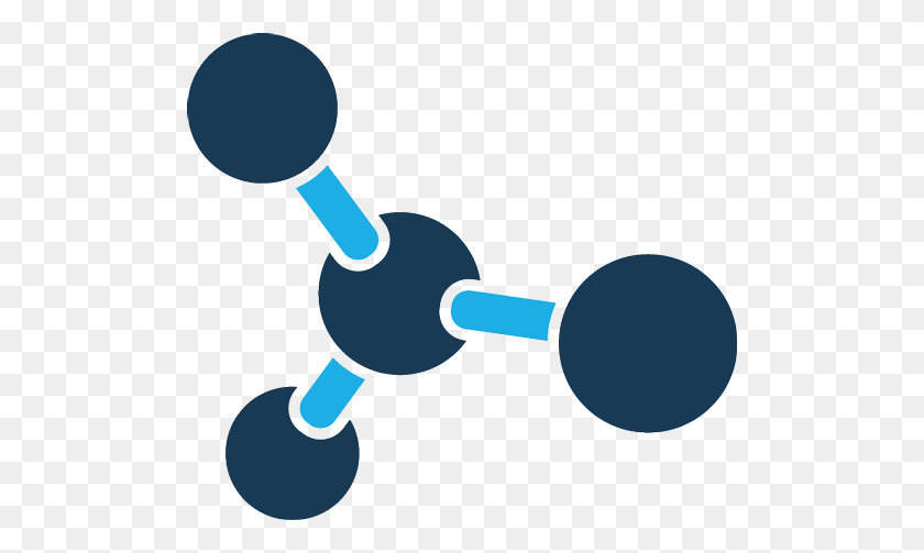 500x443 Molecule Png Free Download - Molecule PNG