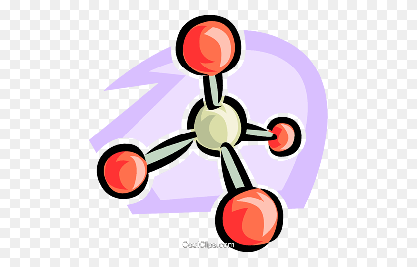 480x478 Molecules Royalty Free Vector Clip Art Illustration - Photoshop Clipart