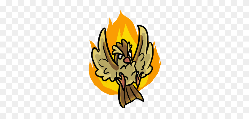 265x341 Moltres Is Going Down Like A Pidgey Bag Of Mad Bastards - Pidgey PNG