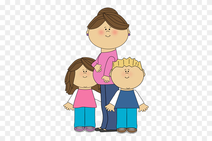 338x500 Mom Clip Art - Muffins With Mom Clipart