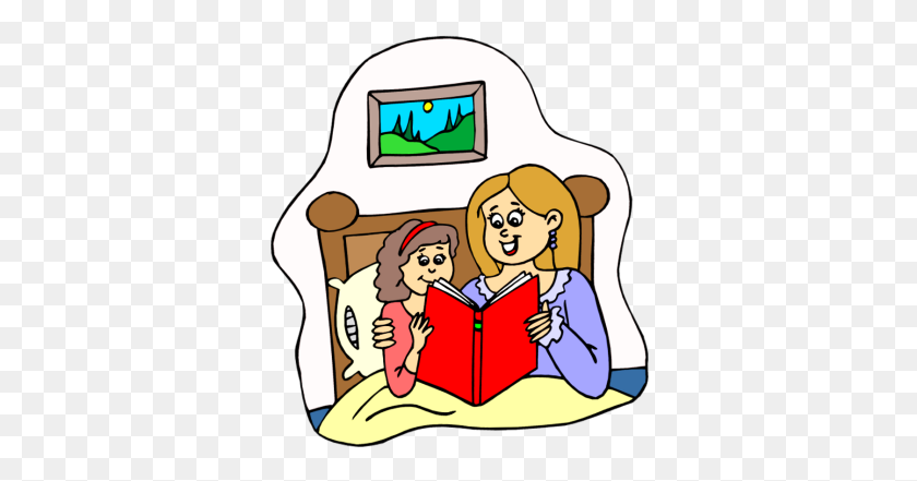 350x381 Mom Reading To Baby Clipart - Mom And Baby Clipart