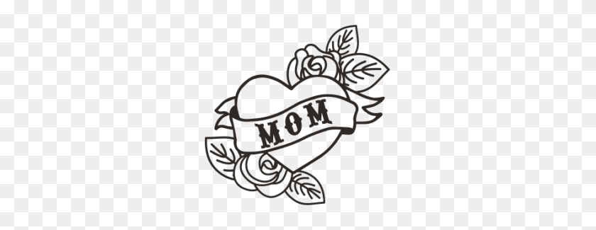 265x265 Mommy Clipart Mother's Day - Mom Word Clipart
