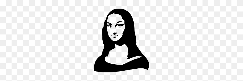 190x222 Mona Lisa Original Vor Der Augenbrauen Entfernung - Mona Lisa Png