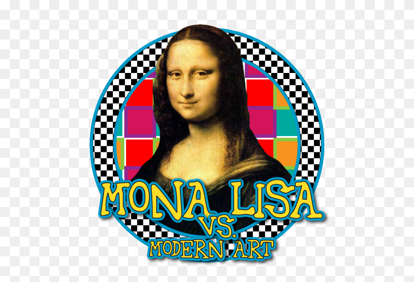 512x512 Mona Lisa Vs Modern Art Appstore Para Android - Mona Lisa Png