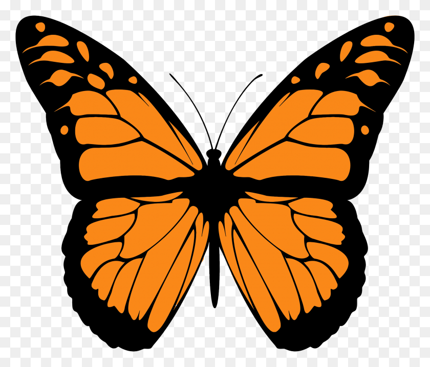 2254x1904 Monarch Butterflies Clipart Lemonize - Butterfly Images Clip Art