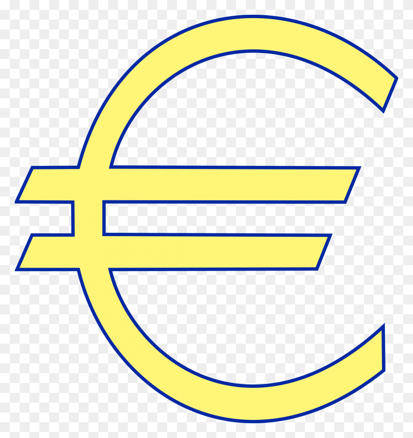 2249x2400 Денежные Символы Евро Png Изображения - Деньги Символ Клипарт