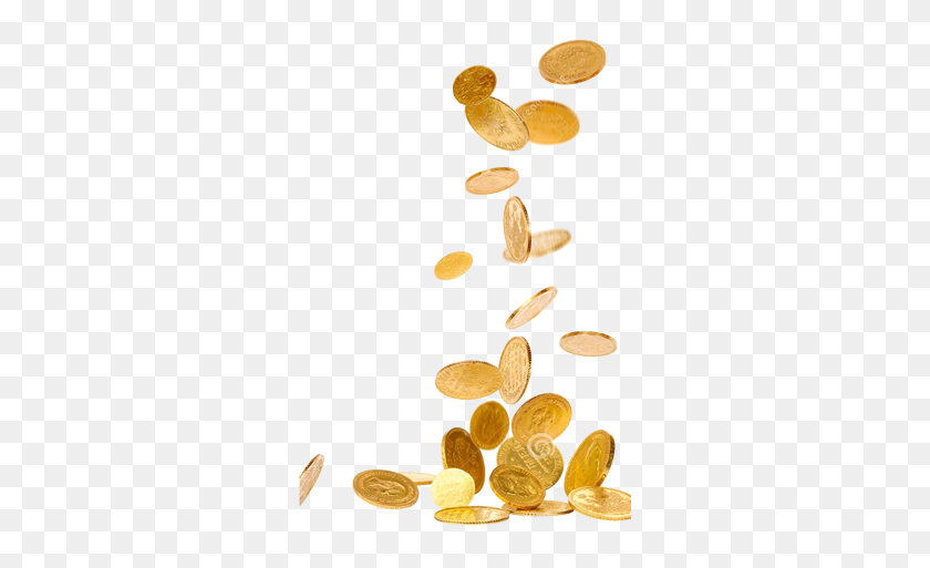300x453 Money And Gold For Your Desktop Type Hd - Money Falling PNG