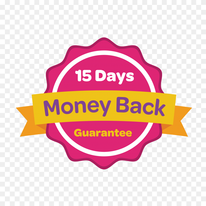 3001x3000 Money Back Guarantee - 100 Money Back Guarantee PNG