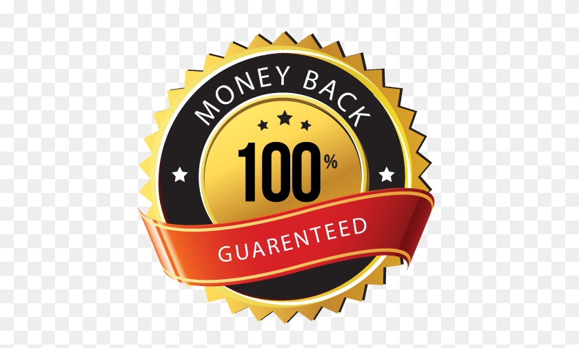 441x445 Money Back Guarenteed The Queen Code - 100 Money Back Guarantee PNG