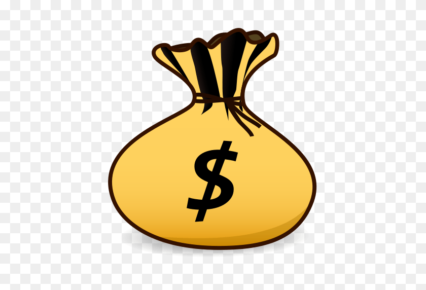 512x512 Money Bag Emoji For Facebook, Email Sms Id - Money Bag Emoji PNG