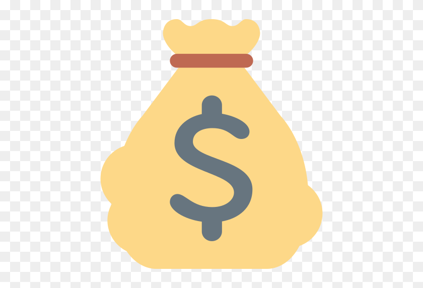512x512 Money Bag Emoji Meaning With Pictures From A To Z - Money Bag Emoji PNG