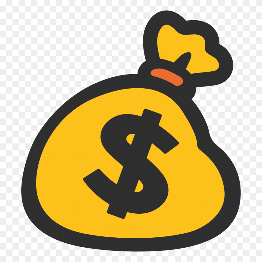 1024x1024 Money Bag Emoji Transparent Png - Money Bag Emoji PNG