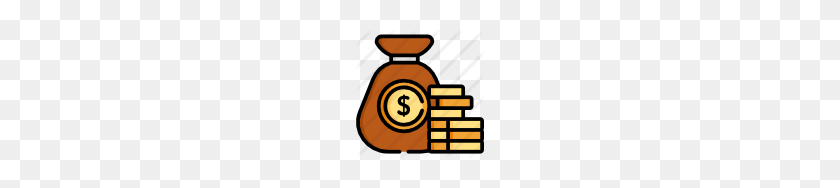 128x128 Money Bag Icons - Money Bags PNG