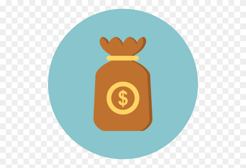 512x512 Money Bag Png Icon - Money Bag PNG
