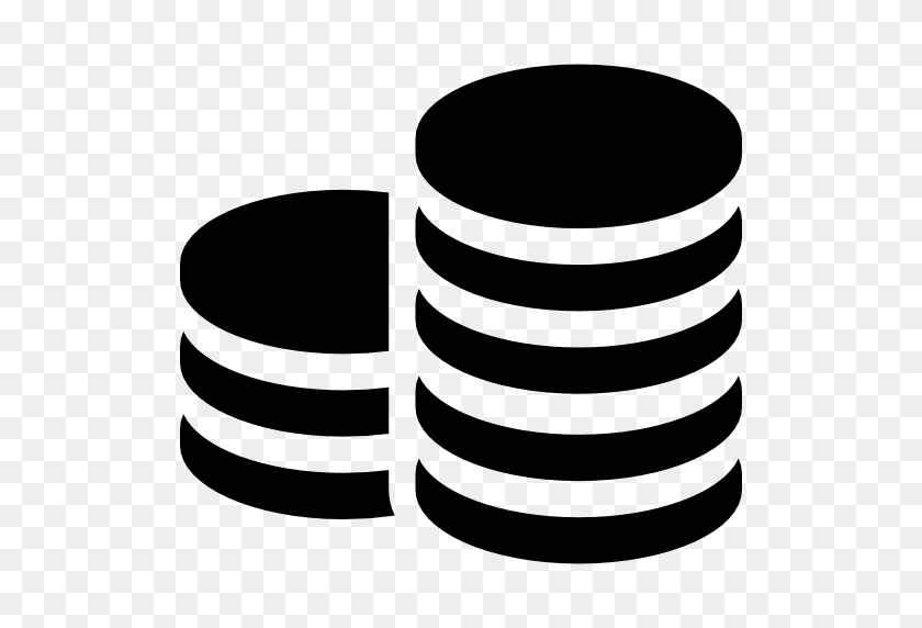 512x512 Money, Coin, Commerce, Pile, Stack Icon - Money Pile PNG