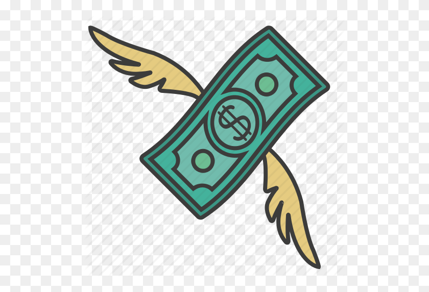 512x512 Money Fly Png Png Image - Money Flying PNG