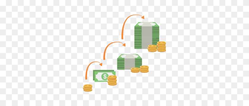 300x300 Money Growth Png Png Image - PNG Money