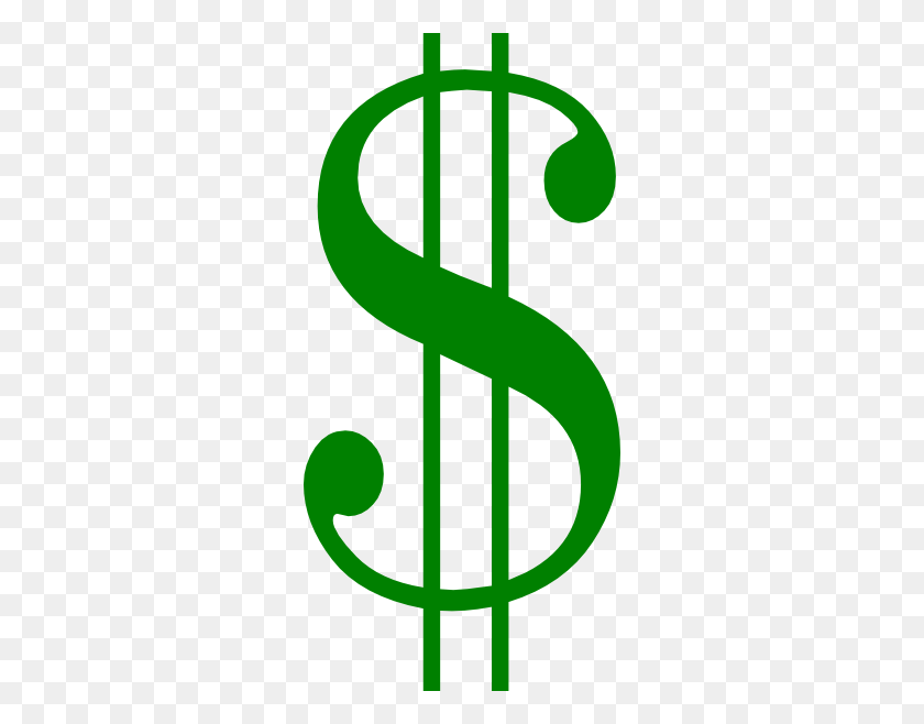 288x598 Money Symbol Clipart - Money Clipart PNG