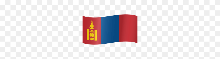 250x167 Bandera De Mongolia Clipart - Bandera Americana Ondeando Png