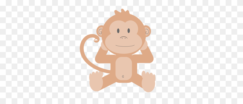 294x300 Monkey Clip Art Free - Baboon Clipart