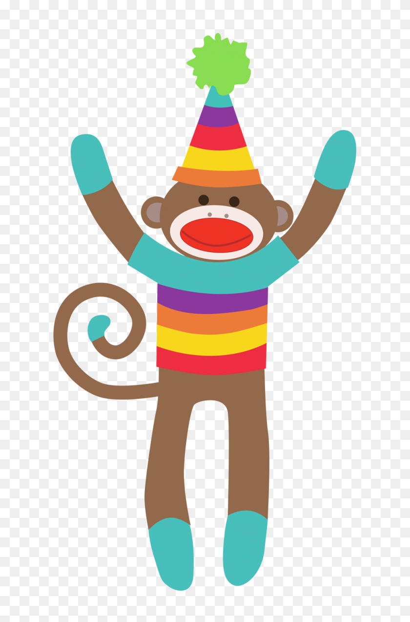 964x1500 Monkey Clipart - Curious George Clipart Free