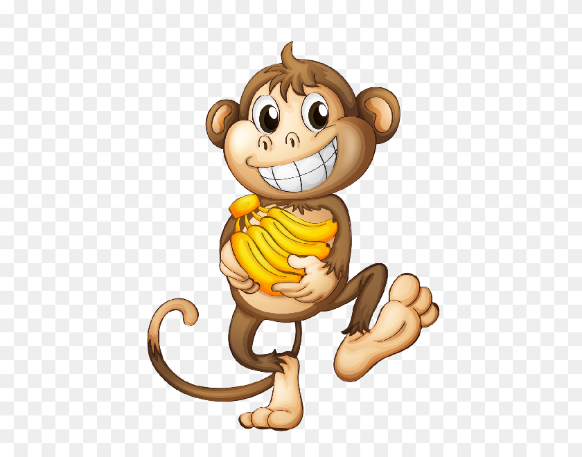600x600 Monkey Clipart Png Collection - Cute Monkey Clipart