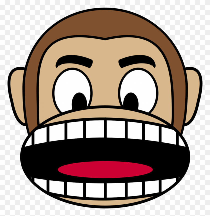 1108x1143 Monkey Emoji - Angry PNG